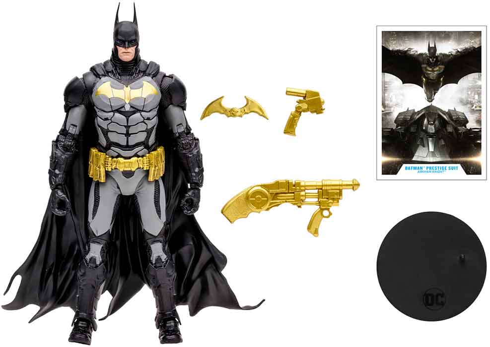 DC Multiverse Arkham Knight 7 Inch Action Figure - Batman with Prestige Suit - Image 2