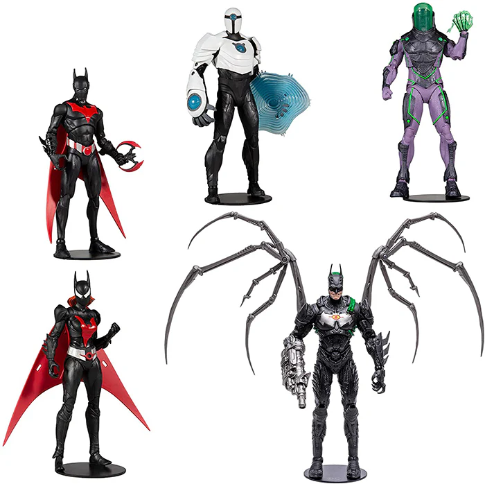 DC Multiverse 6 Inch Action Figure BAF Batman Beyond Futures End Box Set - Batman Futures End 5-Pack - Image 2