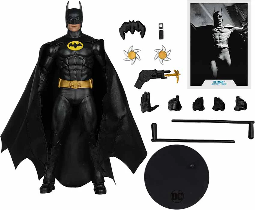 DC Multiverse Batman 1989 7 Inch Action Figure - Batman (Shelf Wear Packaging) - Image 2