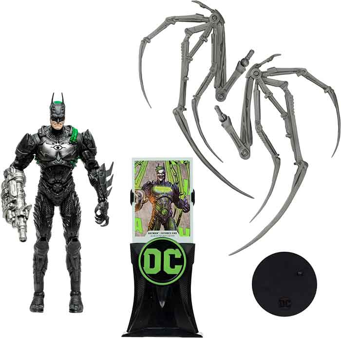 DC Multiverse Batman Beyond 7 Inch Action Figure Exclusive - Batman Future's End Gold Label - Image 2