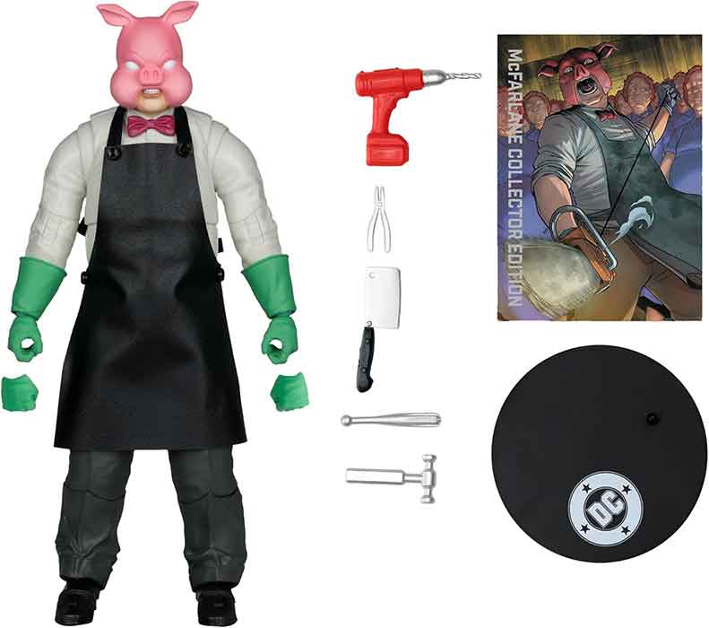 DC Multiverse Batman 7 Inch Action Figure Collector Edition - Professor Pyg (Black Apron) - Image 2