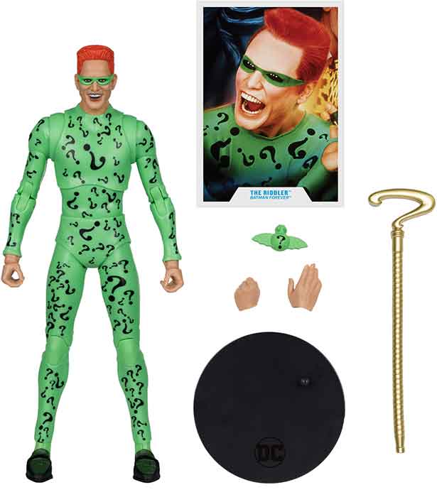DC Multiverse Batman Forever 7 Inch Action Figure BAF Nightmare Bat - The Riddler - Image 2