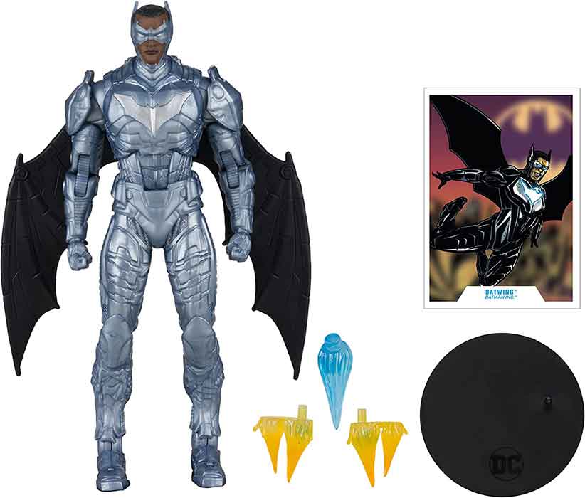 DC Multiverse Batman Inc. 7 Inch Action Figure - Batwing (New 52) - Image 2