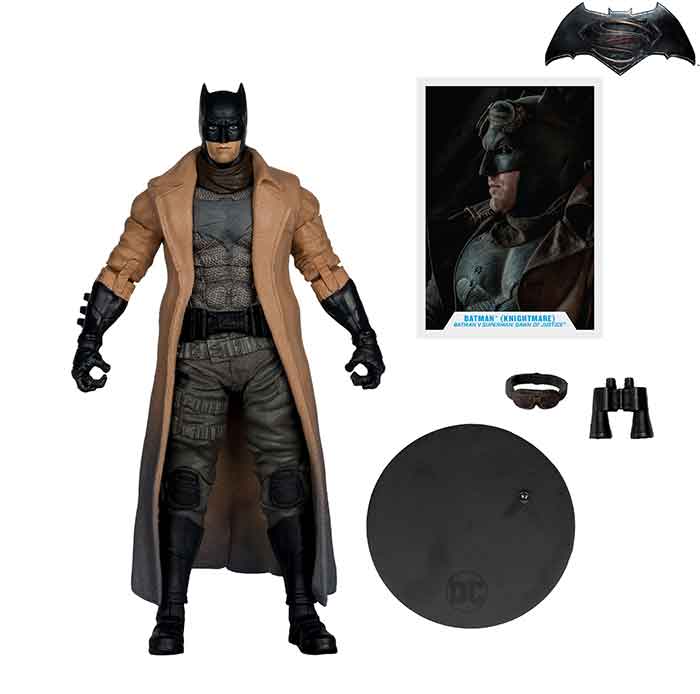 DC Multiverse Batman v Superman Dawn of Justice 7 Inch Action Figure - Batman Knightmare - Image 2