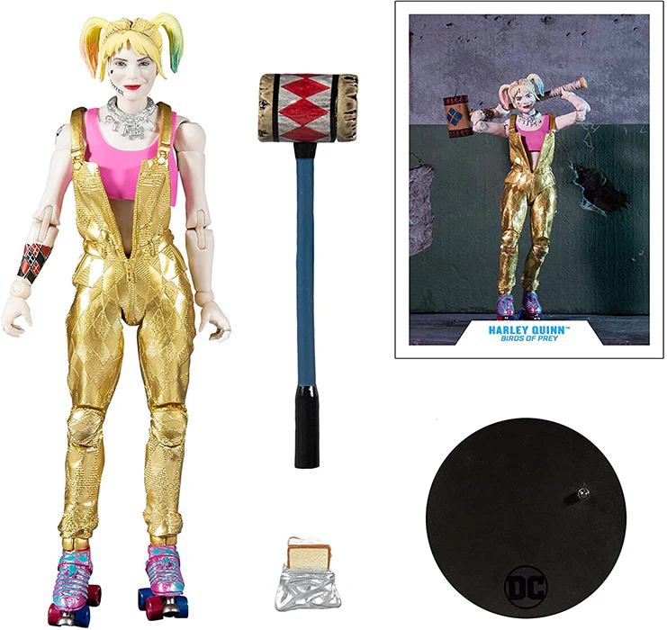 DC Multiverse Birds Of Prey 7 Inch Action Figure - Harley Quinn - Image 2