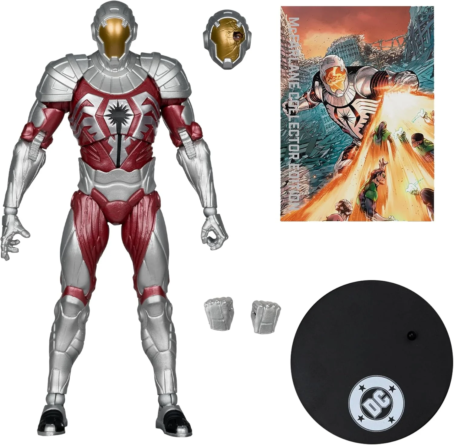 DC Multiverse Collector 7 Inch Action Figure Darkstars Rising - Darkstars - Image 2