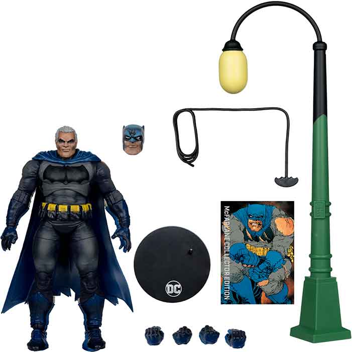 DC Multiverse Collector Edition 7 Inch Action Figure The Dark Knight Returns Exclusive - Batman Darker Suit Platinum - Image 2