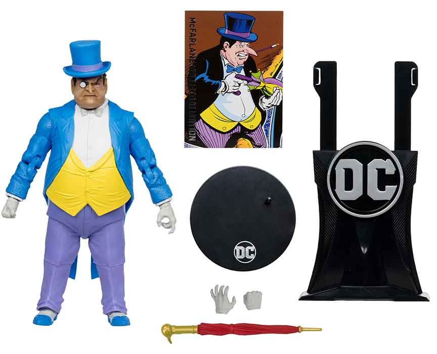 DC Multiverse Collector Edition 7 Inch Action Figure Wave 4 Exclusive - Penguin Platinum - Image 2