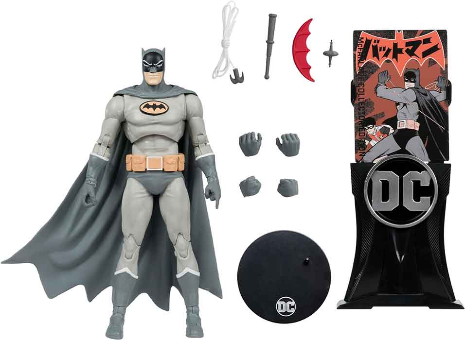DC Multiverse Collector Edition 7 Inch Action Figure Wave 5 - Batman (Bat-Manga) - Image 2