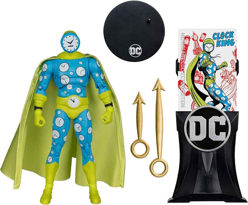 DC Multiverse Collector Edition 7 Inch Action Figure Wave 6 - Clock King - Image 2