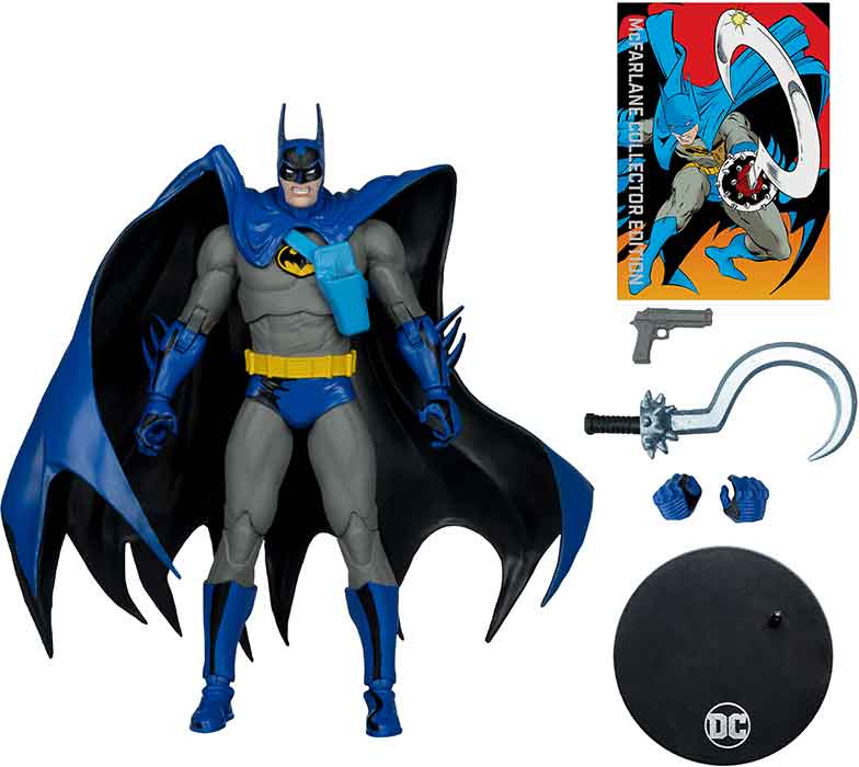 DC Multiverse Collector 7 Inch Action Figure Wave 10 Exclusive - Batman Year Two Platinum - Image 2