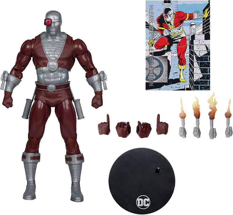 DC Multiverse Collector 7 Inch Action Figure Wave 10 Exclusive - Deadshot Platinum - Image 2