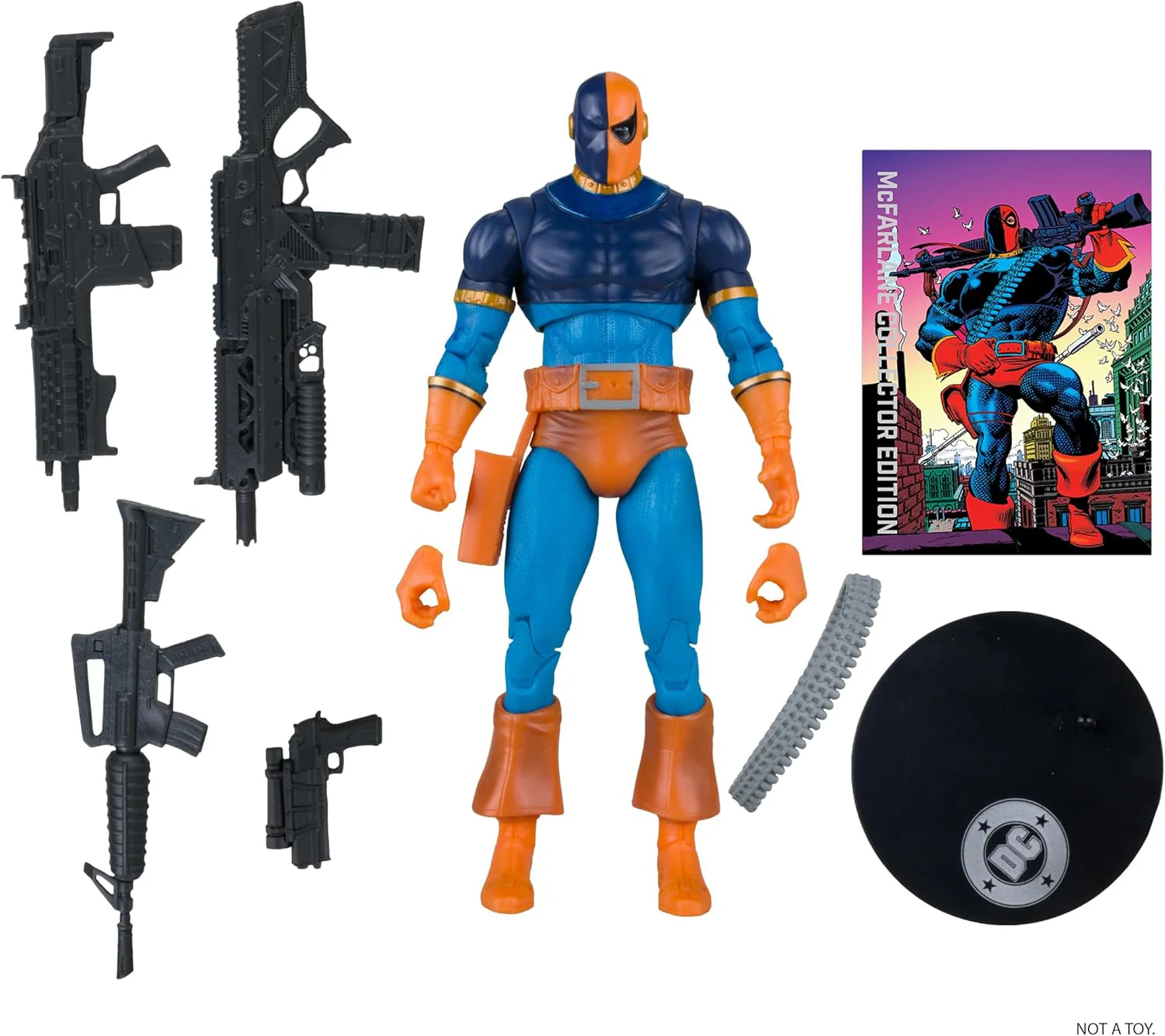 DC Multiverse Collector 7 Inch Action Figure Wave 12 - Deathstroke - Image 2