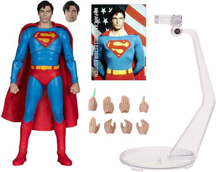 DC Multiverse Collector 7 Inch Action Figure Wave 8 - Superman (The Movie 1978) - Image 2
