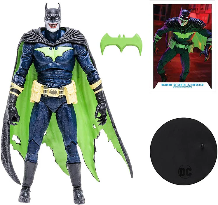DC Multiverse Comic 7 Inch Action Figure Batman Who Laughs - Batman Who Laughs as Batman - Image 2