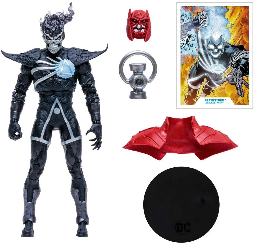 DC Multiverse Comic 7 Inch Action Figure Blackest Night BAF Atrocitus - Deathstorm - Image 2