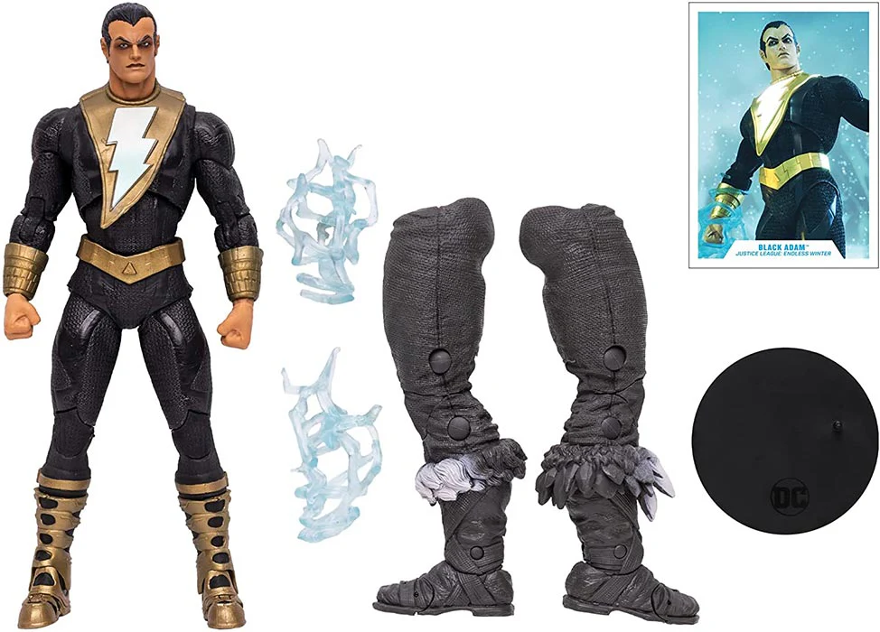 DC Multiverse Comic 7 Inch Action Figure Endless Winter BAF Frost King - Black Adam - Image 2