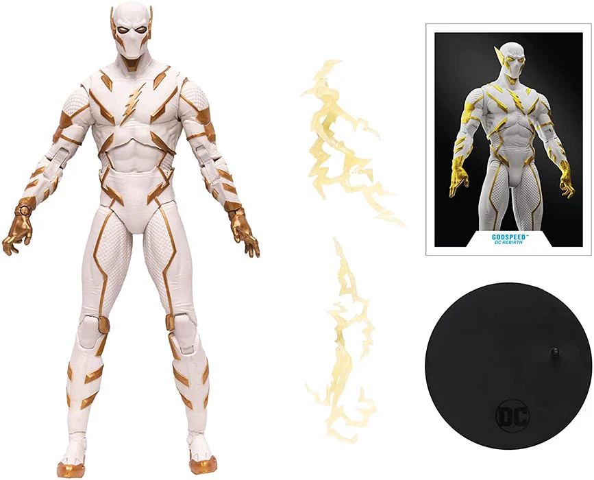 DC Multiverse Comic 7 Inch Action Figure - Godspeed - Image 2