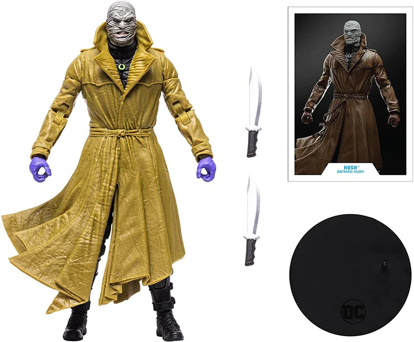 DC Multiverse Comic 7 Inch Action Figure Hush - Hush - Image 2