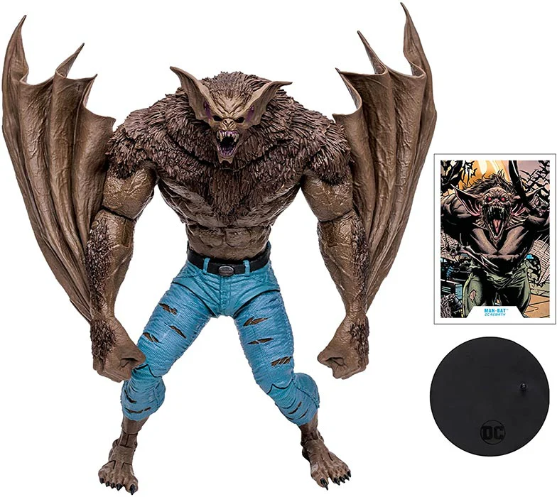 DC Multiverse Comic 8 Inch Action Figure Mega Wave 2 - Man-Bat - Image 2