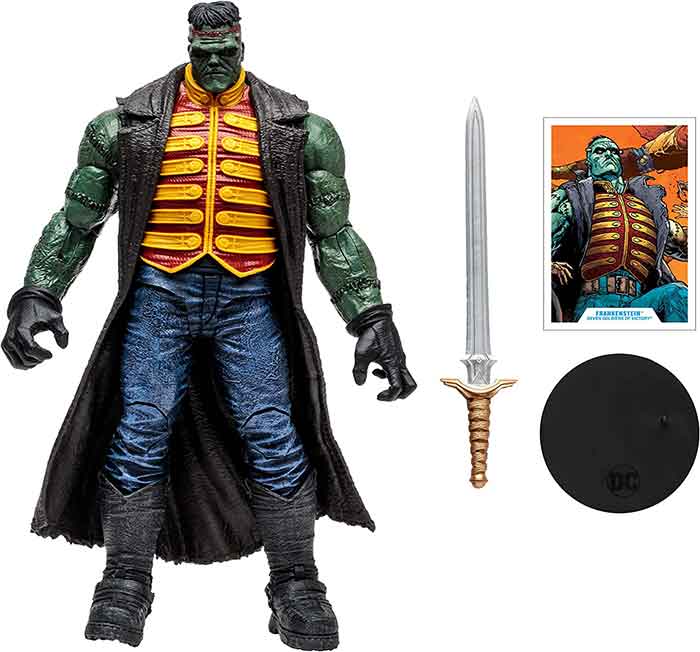 DC Multiverse Comic 10 Inch Action Figure Megafigs Wave 4 - Frankenstein - Image 2