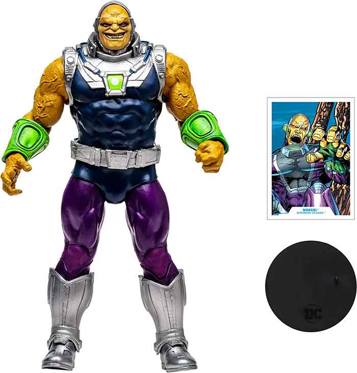 DC Multiverse Comic 10 Inch Action Figure Megafigs Wave 4 - Mongul - Image 2