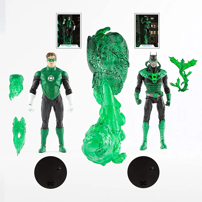 DC Multiverse Comic Series 7 Inch Action Figure 2-Pack - Green Lantern Hal Jordan vs Dawnbreaker - Image 2
