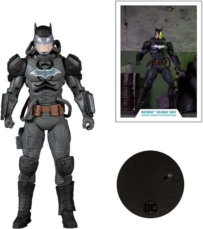 DC Multiverse Comic Series 7 Inch Action Figure - Batman Hazmat Suit - Image 2