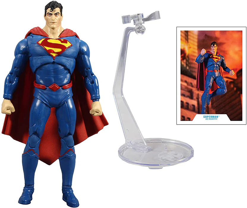 DC Multiverse Comic Series 7 Inch Action Figure - Superman Rebirth - Image 2