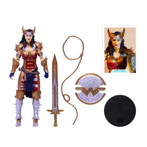 DC Multiverse Comic 7 Inch Action Figure Todd McFarlane - Wonder Woman Gold Label - Image 2
