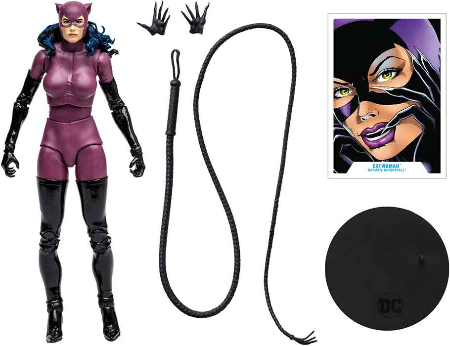 DC Multiverse Comics 7 Inch Action Figure Batman Knightfall - Catwoman - Image 2