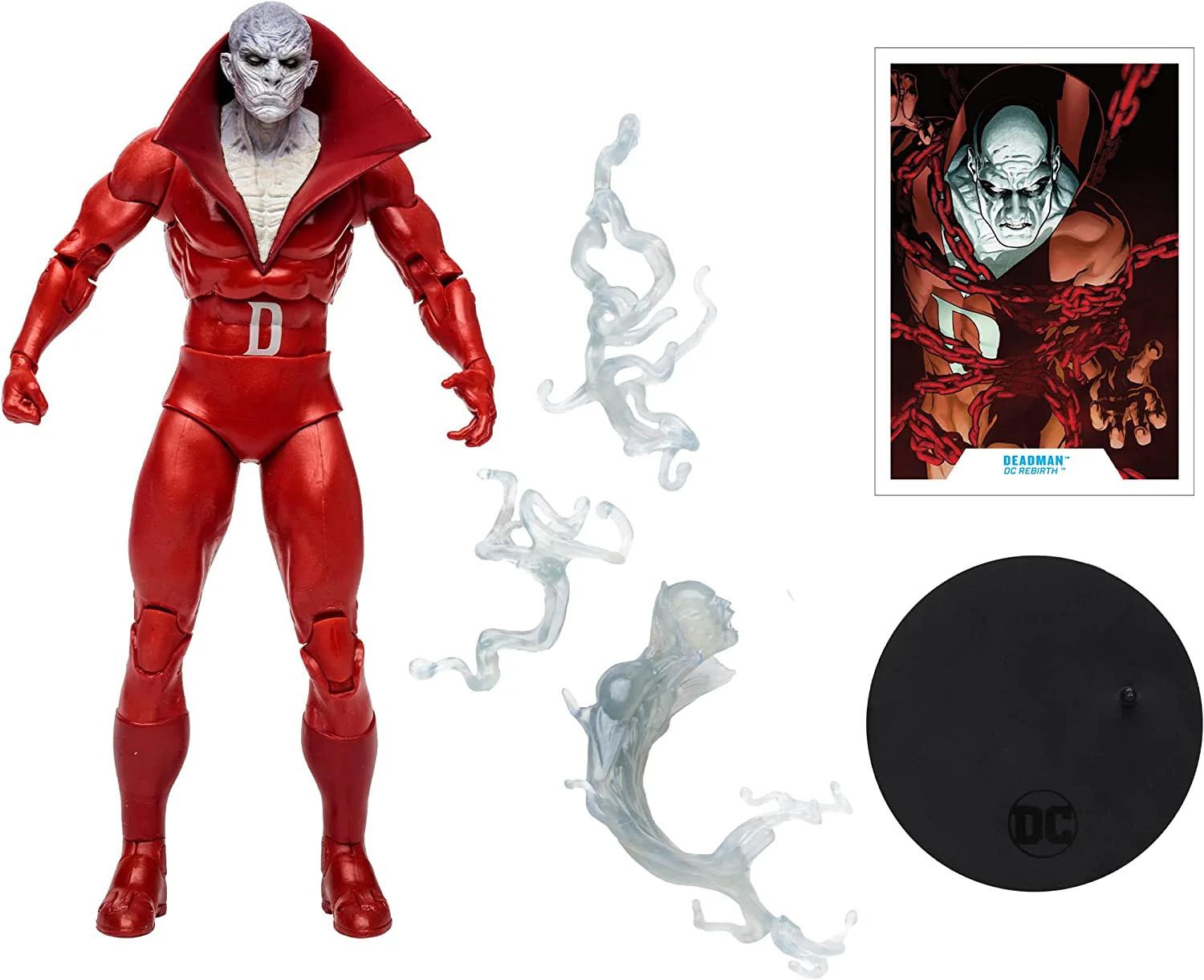 DC Multiverse Comics 7 Inch Action Figure DC Rebirth Exclusive - Deadman Gold Label - Image 2
