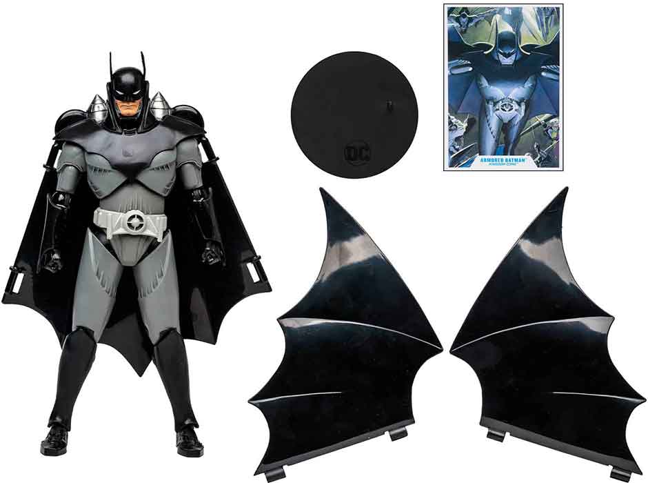 DC Multiverse Comics 7 Inch Action Figure Kingdom Come - Armored Batman - Image 2