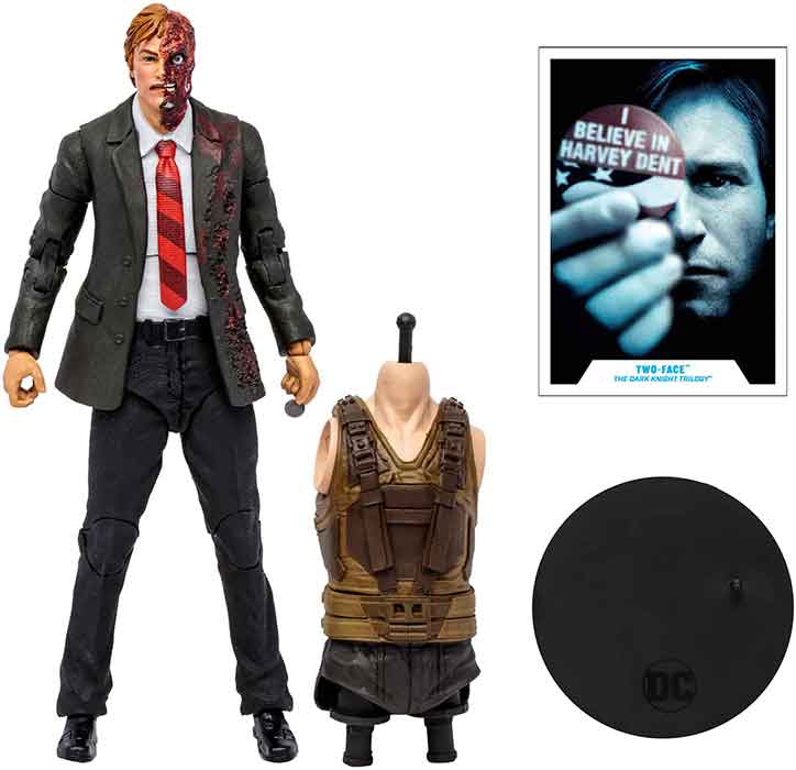 DC Multiverse Dark Knight 7 Inch Action Figure BAF Bane - Two-Face - Image 2