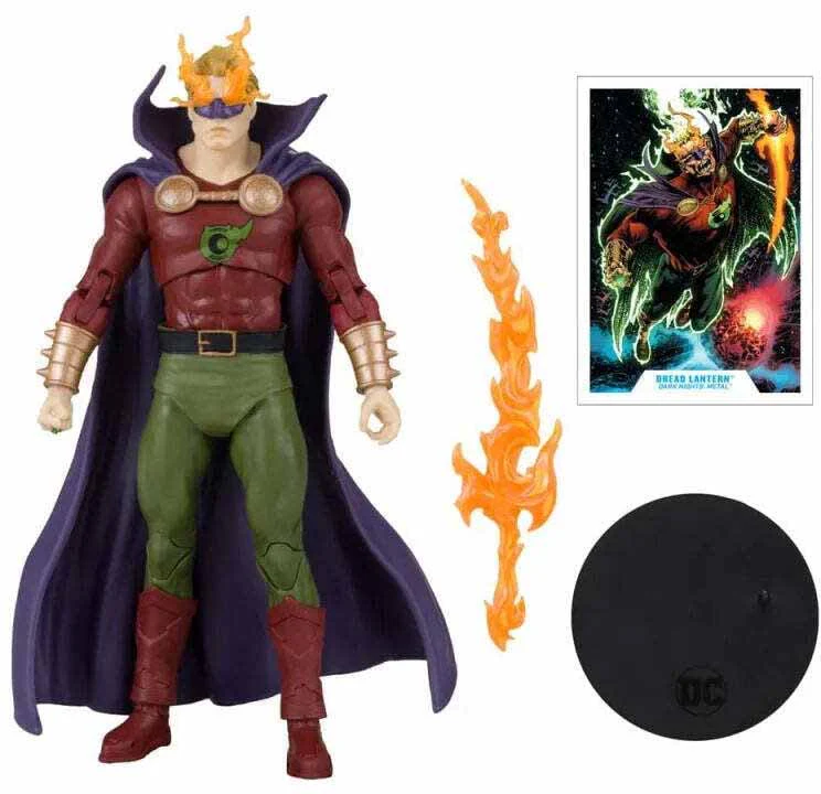 DC Multiverse Dark Knights Metal 7 Inch Action Figure Exclusive - Dread Lantern Gold Label - Image 2