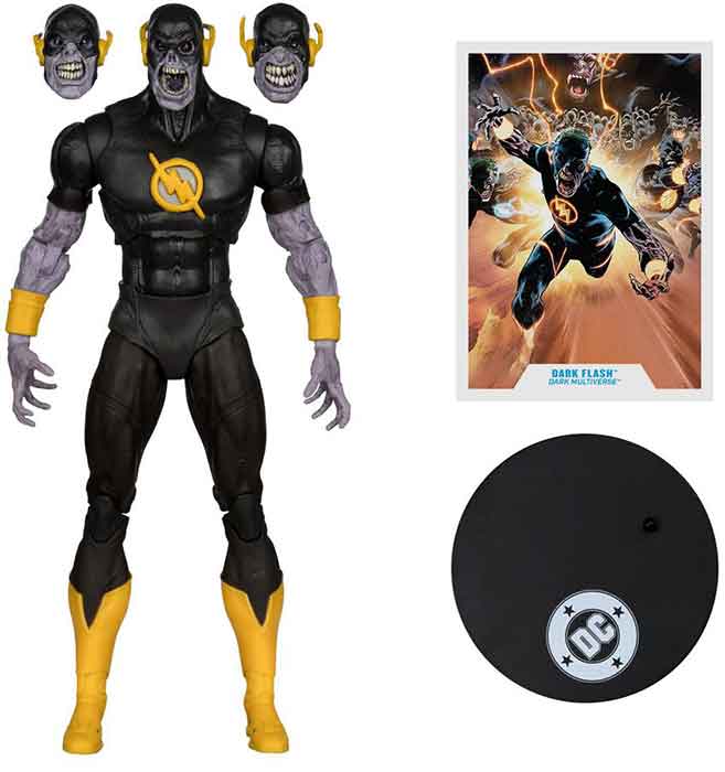 DC Multiverse Dark Multiverse 6 Inch Action Figure Exclusive - Dark Flash - Image 2