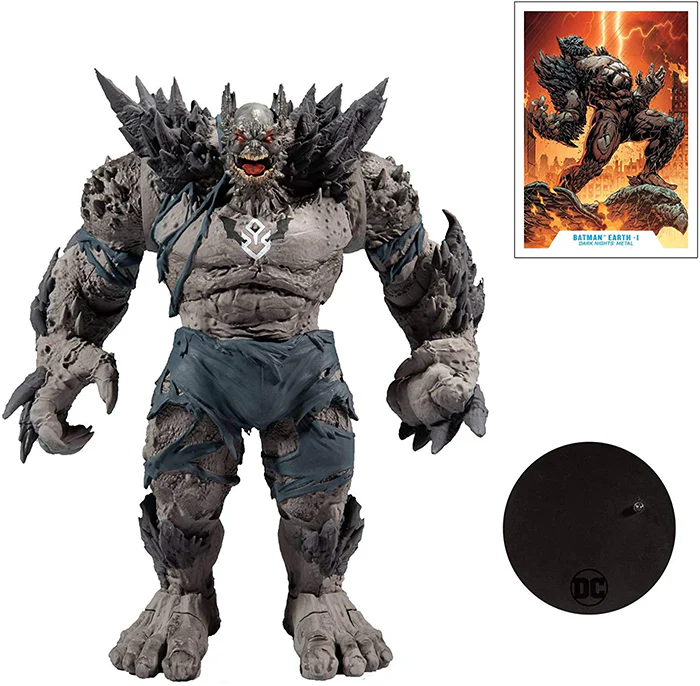DC Multiverse Dark Nights Metal 7 Inch Action Figure Comic Series - Batman Earth-1 - Image 2