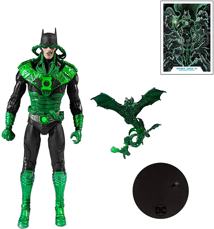DC Multiverse Dark Nights Metal 7 Inch Action Figure Comic Series - Batman Earth-32 - Image 2