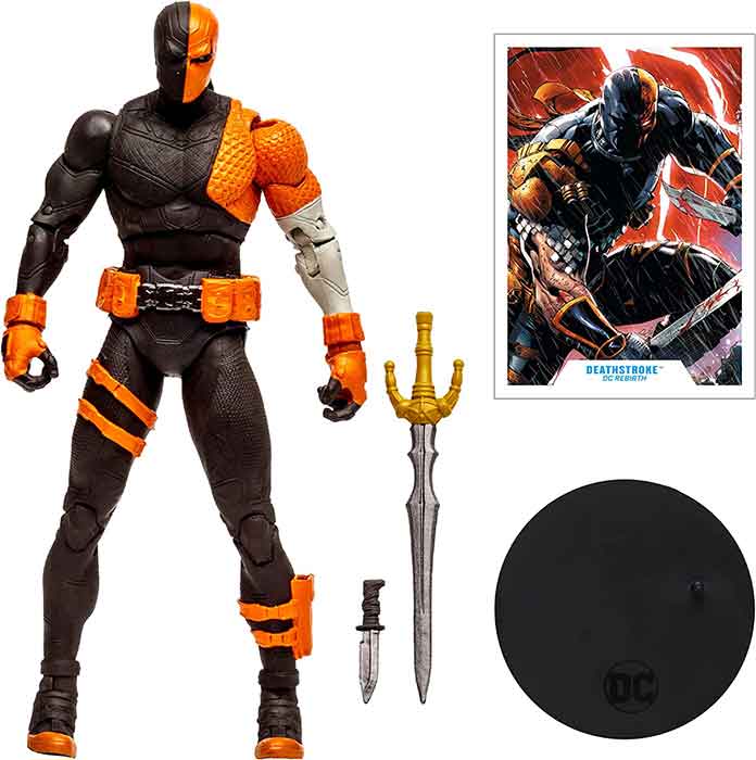 DC Multiverse DC Rebirth 7 Inch Action Figure - Deathstroke - Image 2