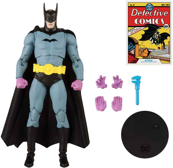 DC Multiverse Detective Comics #27 7 Inch Action Figure - Batman (Purple Gloves) - Image 2
