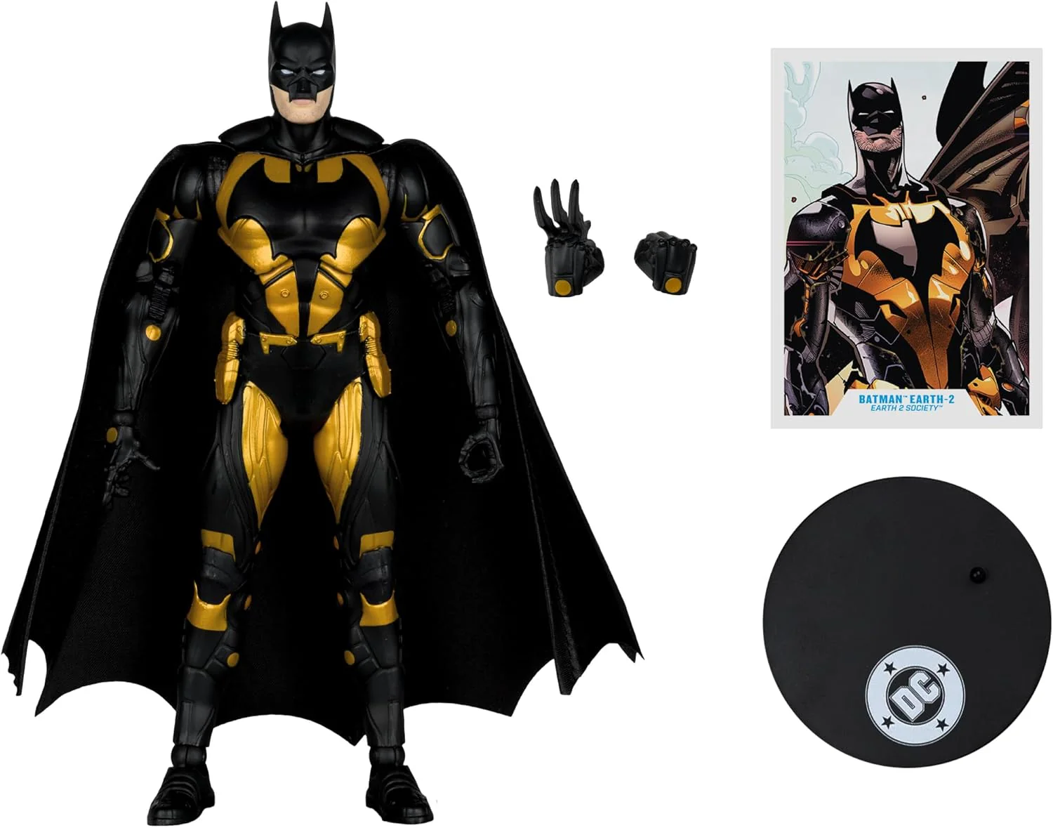 DC Multiverse Earth 2 Society 7 Inch Action Figure - Batman Earth-2 - Image 2
