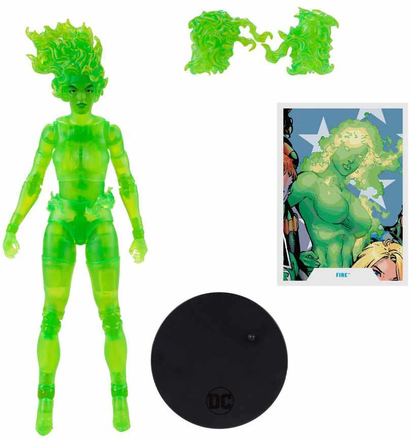 DC Multiverse 7 Inch Action Figure Exclusive - Fire Gold Label - Image 2