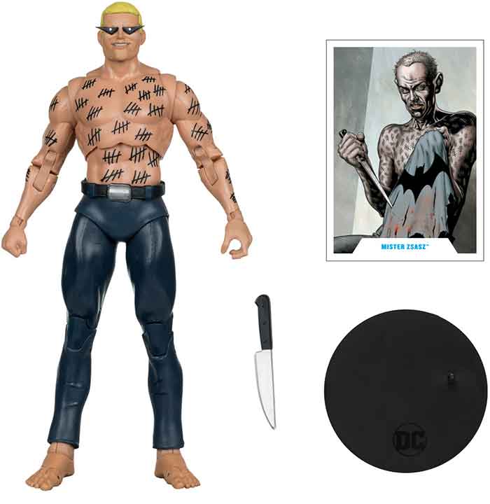 DC Multiverse 7 Inch Action Figure Exclusive - Mister Zsasz Gold Label - Image 2
