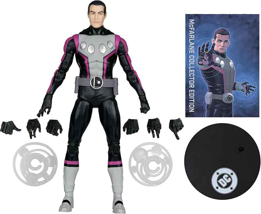 DC Multiverse Final Crisis 7 Inch Action Figure Collector Edition - Cosmic Boy (Pink Stripe) - Image 2