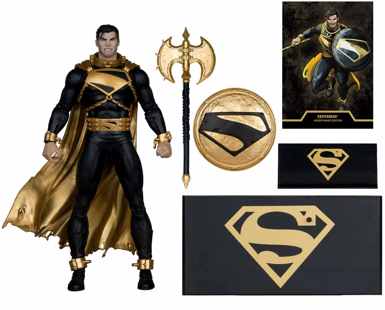 DC Multiverse Future State 7 Inch Action Figure Exclusive - Superman Knightmare Edition Gold Label