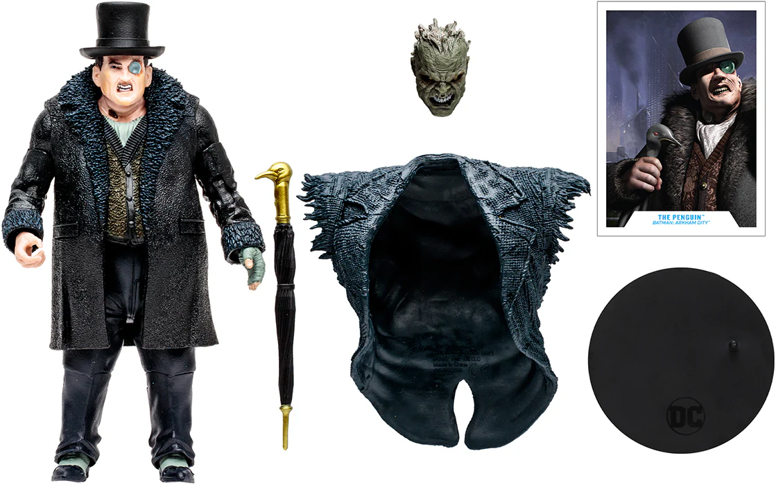 DC Multiverse Gaming 7 Inch Action Figure BAF Solomun Grundy - The Penguin - Image 2