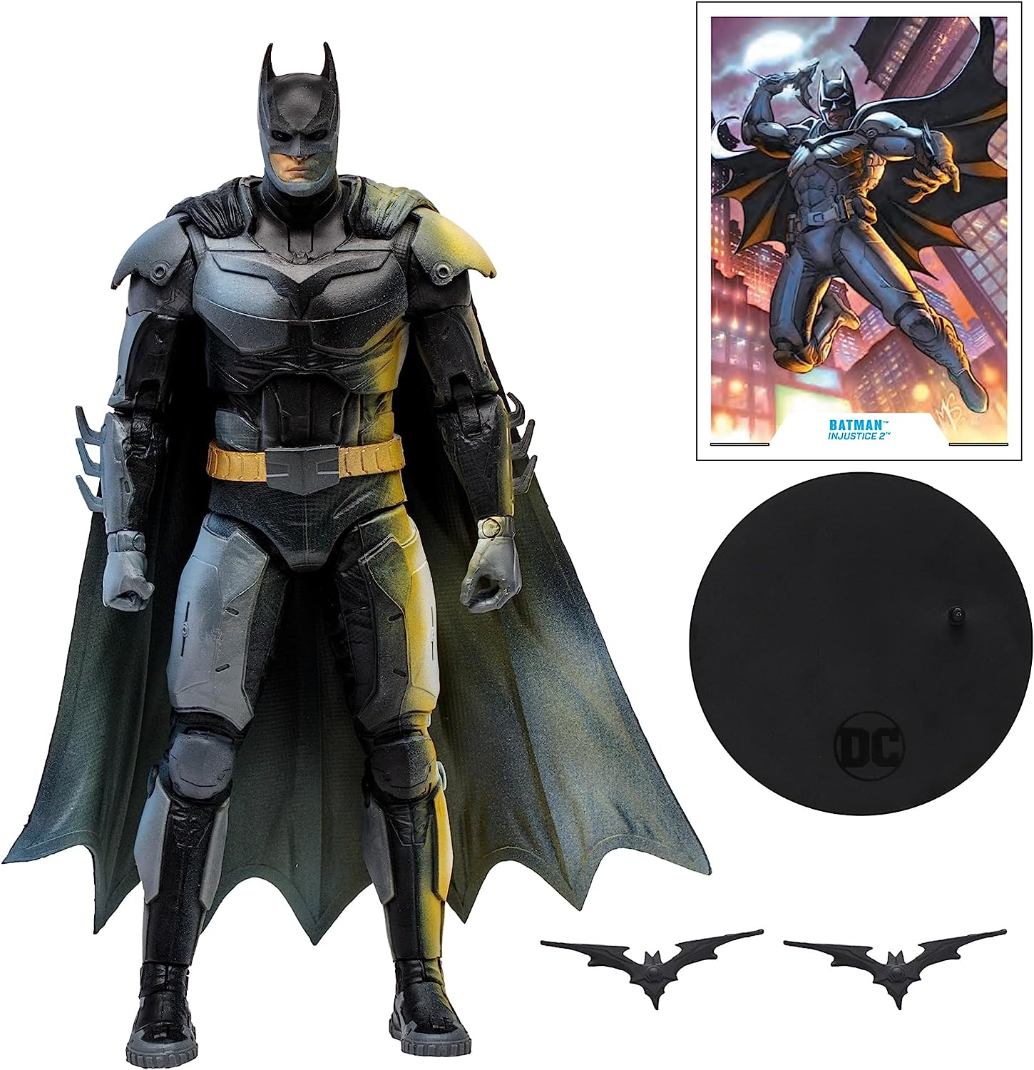 DC Multiverse Injustice 7 Inch Action Figure 3-Pack - Batman - Dr Fate - Supergirl Gold Label Exclusive - Image 2