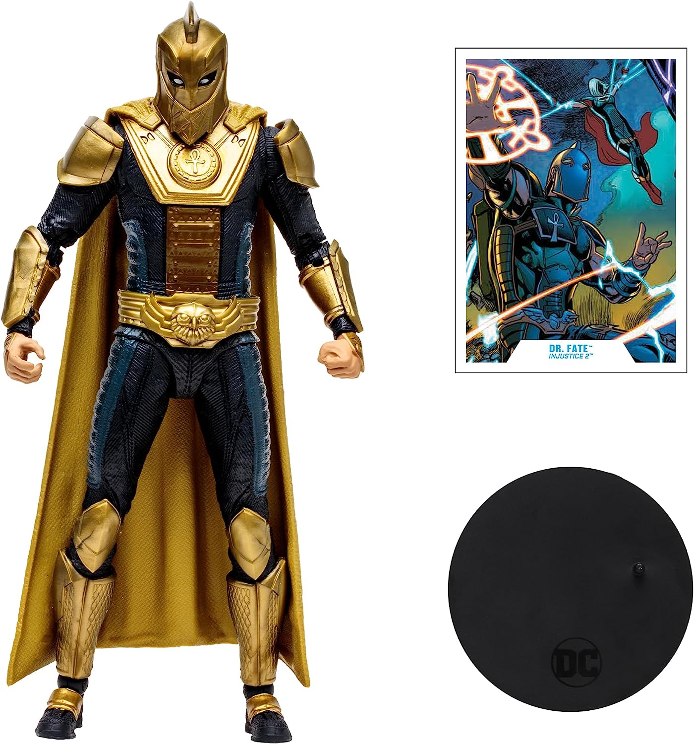 DC Multiverse Injustice 7 Inch Action Figure 3-Pack - Batman - Dr Fate - Supergirl Gold Label Exclusive - Image 4