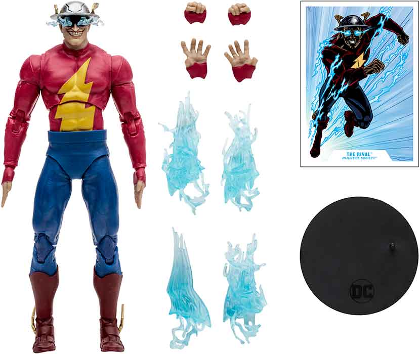 DC Multiverse Injustice Society 7 Inch Action Figure Exclusive - The Rival Gold Label - Image 2