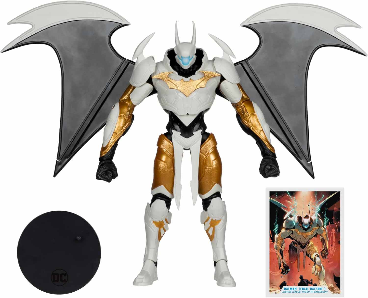 DC Multiverse Justice League 10 Inch Action Figure Deluxe Exclusive - Batman (Final Batsuit) - Image 2